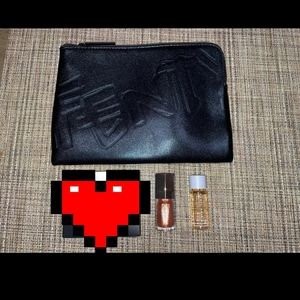 COPY - Fenty Beauty Bundle: Cosmetic Pouch Bag w mini Lip Gloss Bomb and mini T…